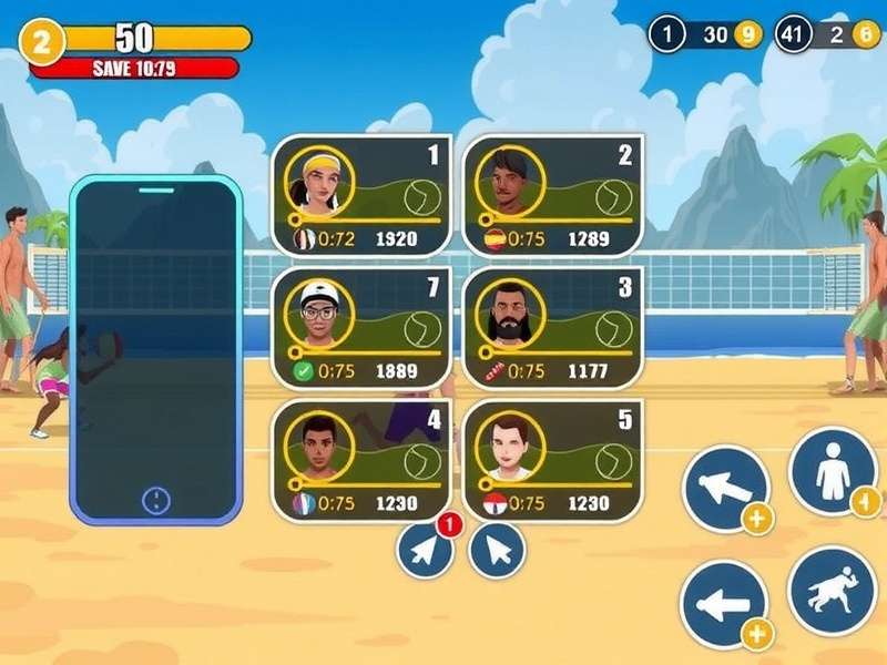 Taj Beach Volley Heroes advanced gameplay techniques